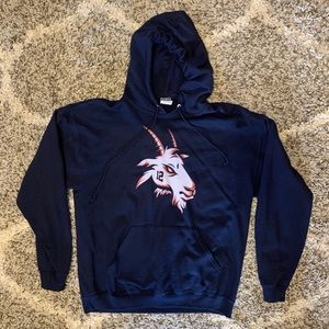 Tom Brady GOAT Sweatshirt / Hoodie - Blue